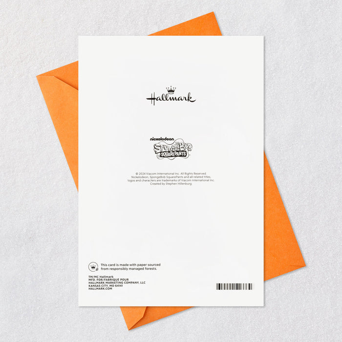 Nickelodeon SpongeBob SquarePants Wishing You Laughs Birthday Card