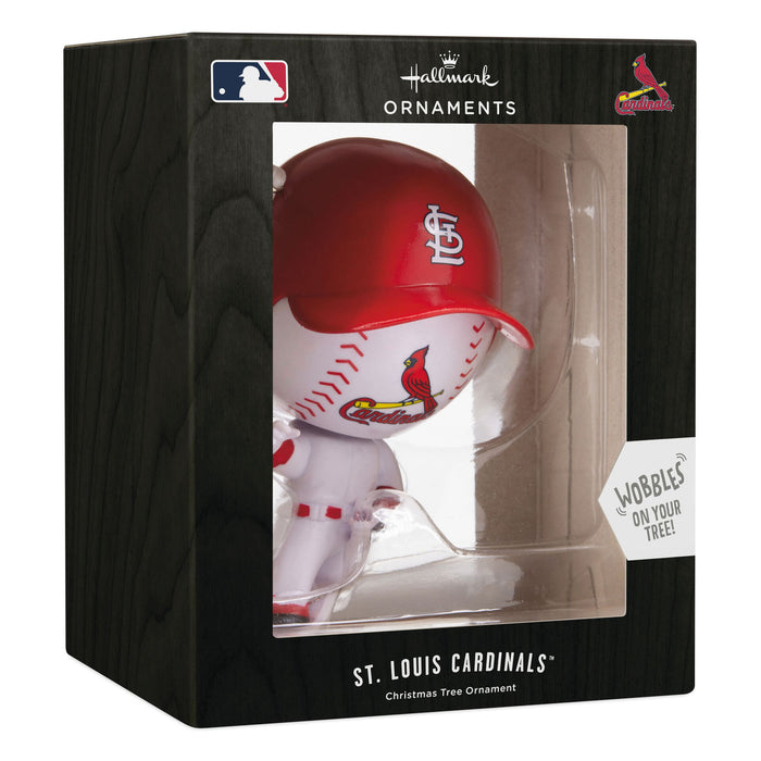 St. Louis Cardinals Christmas Baseball Ornament