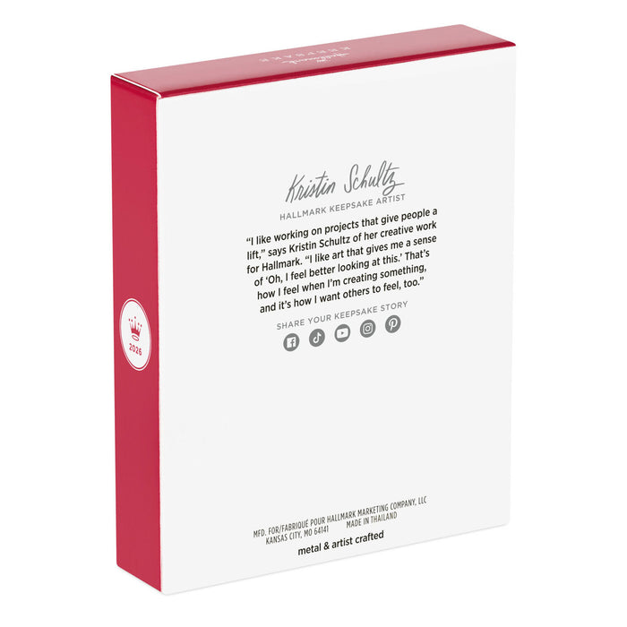 Hallmark Keepsake Artist box with text and branding on a white background