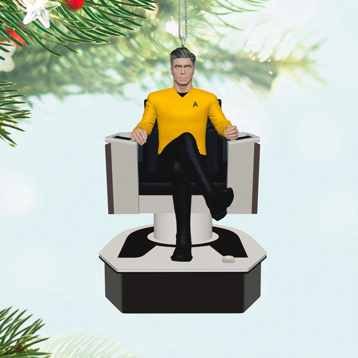 Star Trek™: Strange New Worlds Captain Christopher Pike 2024 Ornament With Sound