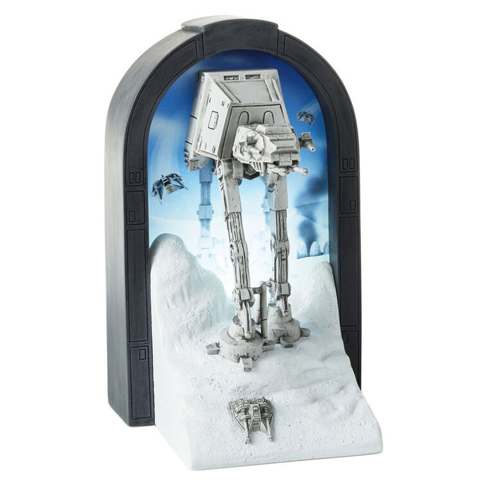 Star Wars™ Hoth Battle Scene Light-Up Book Nook Decoration