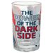 Glass with 'The Power of the Dark Side' text and Star Wars-themed design.