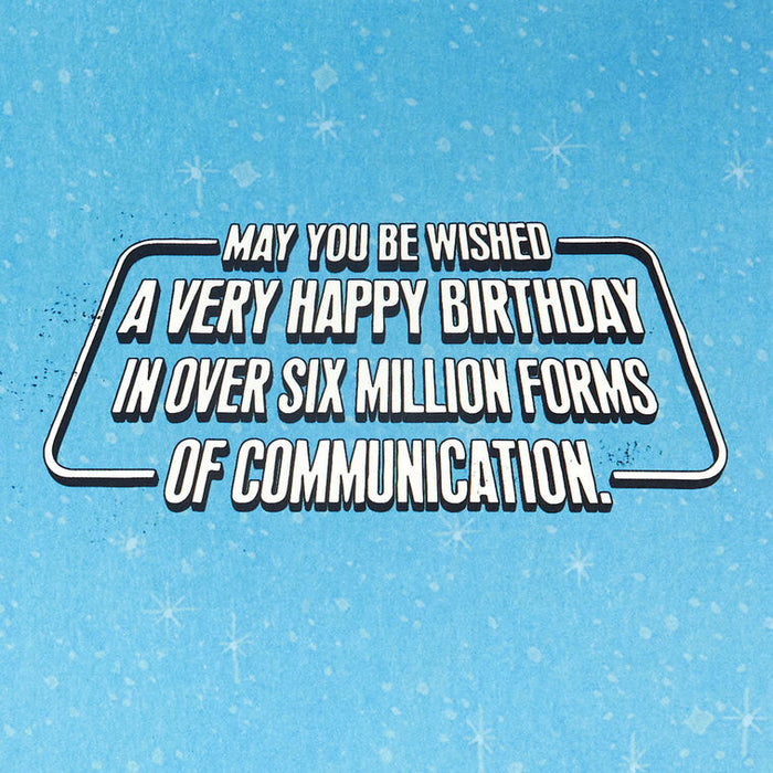 Star Wars™ R2-D2™ and C-3PO™ Droid Tune Funny Musical Birthday Card