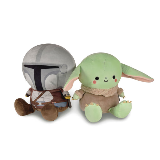 Large Better Together Star Wars: The Mandalorian™ and Grogu™ Magnetic Plush Pair