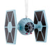 Star Wars TIE fighter ornament on a white background