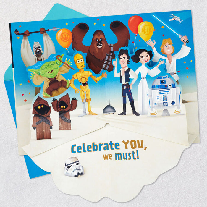 Star Wars™ Yoda™ Pop-Up Father's Day Card