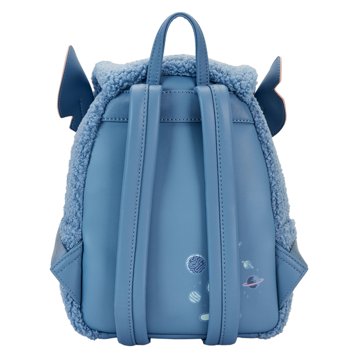 Stitch Plush Sherpa Cosplay Mini Backpack by Loungefly Trudy s Hallmark