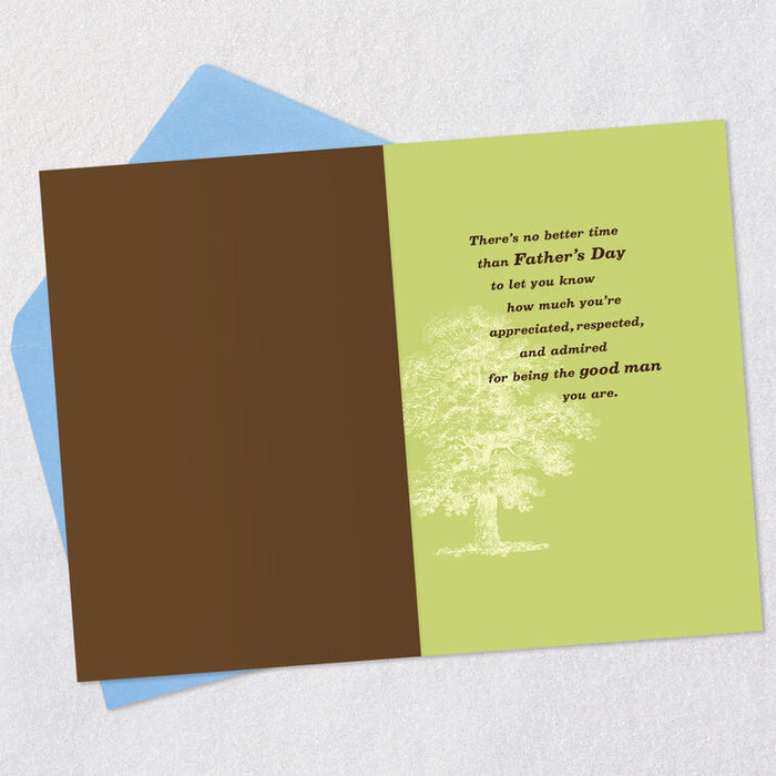 Strong, Steady and Trusted Father's Day Card