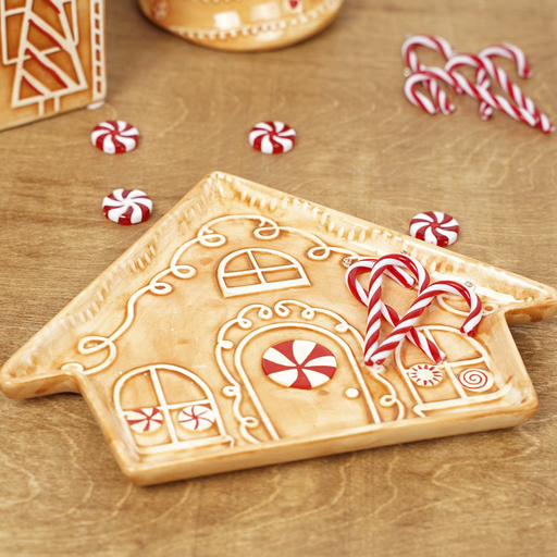 Gingerbread House Plate