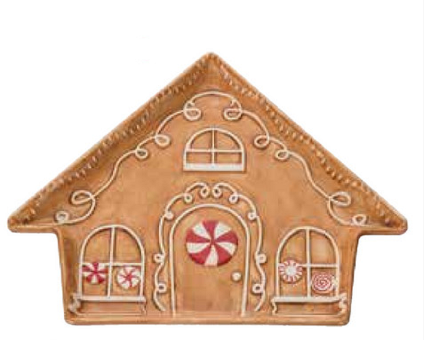 Gingerbread House Plate