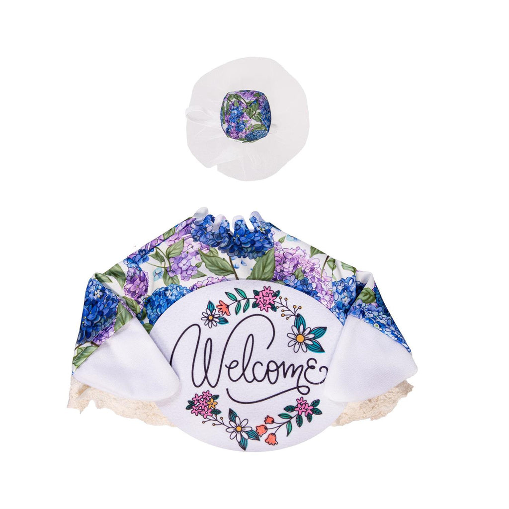 Hydrangea Happiness Porch Goose Outfit