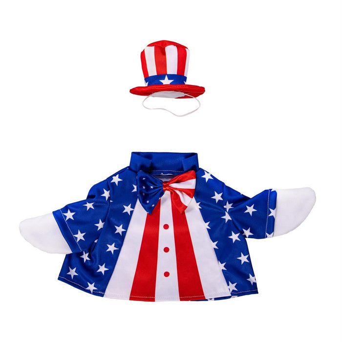 Patriotic Suit Porch Goose Outfit