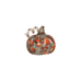 Autumn Speckle Glass Mini Pumpkin