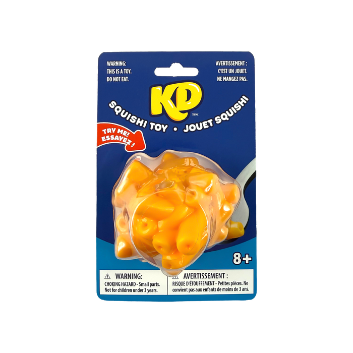 KD Squishi toy packaging on a white background