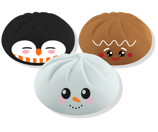 Squishy Holiday Steam Bunz