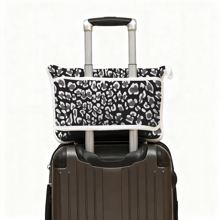 Spotted Panther Travel Blanket