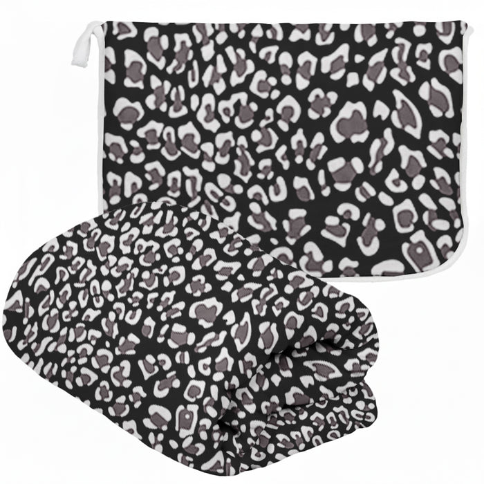 Spotted Panther Travel Blanket