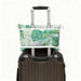 Tropical Leaves Travel Blanket