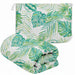 Tropical Leaves Travel Blanket