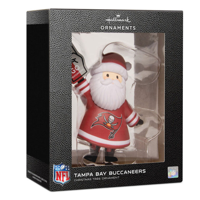 NFL Tampa Bay Buccaneers Santa Fan Hallmark Ornament