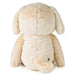 Beige stuffed animal toy on a white background
