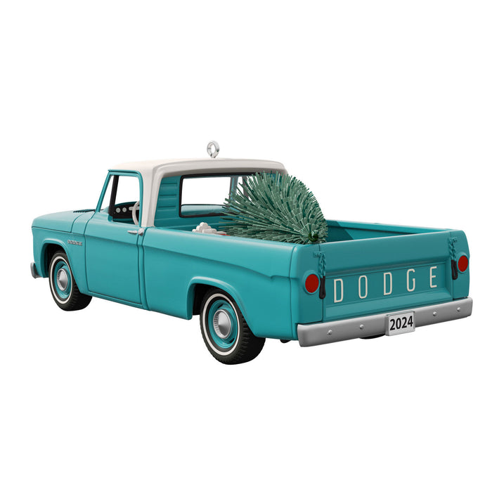 1964 Dodge D-100 2024 Metal Ornament - 30th in the All-American Trucks Series