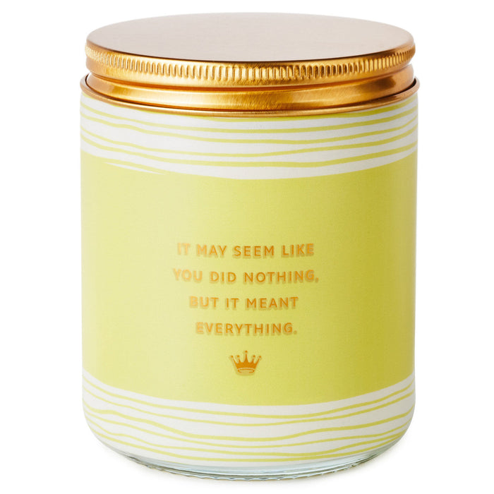 Thank You Scented Single-Wick Jar Candle