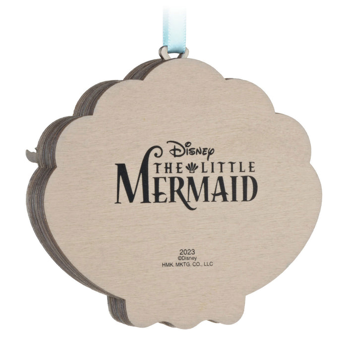 Dated 2023 Disney The Little Mermaid Ariel and Friends Papercraft Ornament