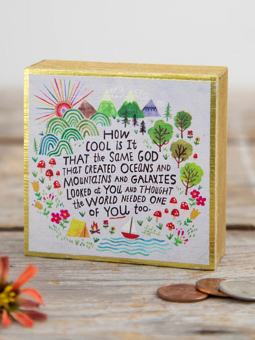 How Cool Is It Tiny Block Keepsake