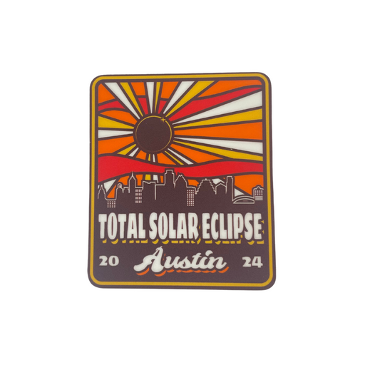 Total Solar Eclipse Austin April 2024 Magnet