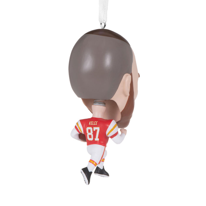 NFL Kansas City Chiefs Travis Kelce Bouncing Buddy Hallmark Ornament