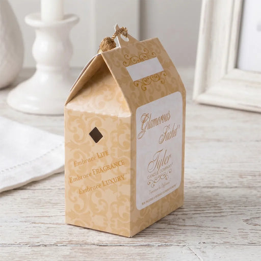 Tyler Bless Your Heart Glamorous Sachet fragrance pouch with the Bless Your Heart label displayed on a white background.