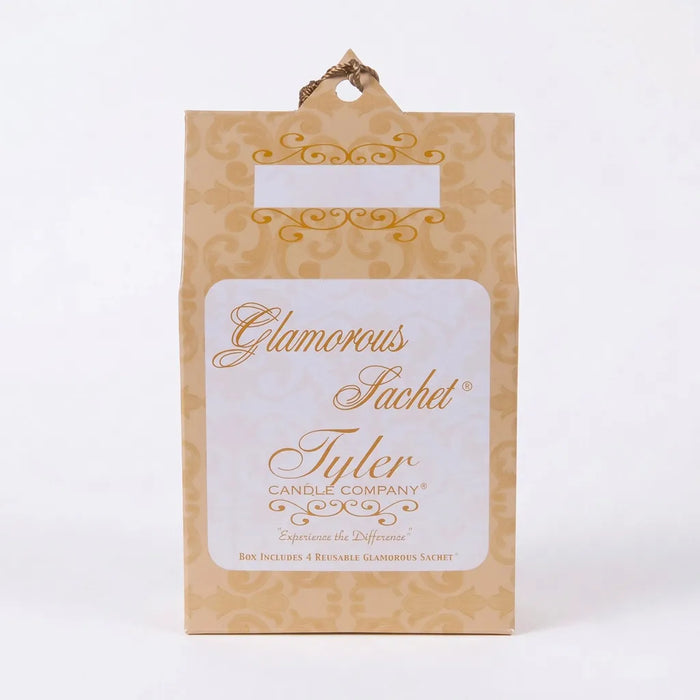 Tyler Bless Your Heart Glamorous Sachet fragrance pouch with the Bless Your Heart label displayed on a white background.