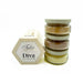 Tyler Happy Birthday Gift Collection Candle in a clear glass jar with the Happy Birthday label displayed on a white background.