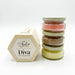 Tyler Mother's Love Gift Collection Candle in a clear glass jar with the Mother's Love label displayed on a white background.