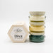 Tyler Pamper Me Please Gift Collection Candle in a clear glass jar with the Pamper Me Please label displayed on a white background.