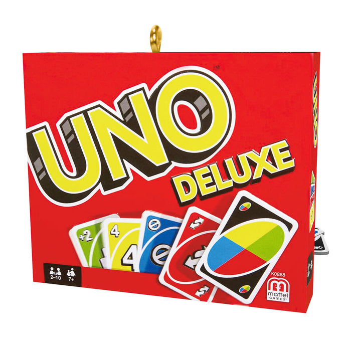 Mattel UNO™ 2023 Ornament - 10th and Final in the Family Game Night® Series