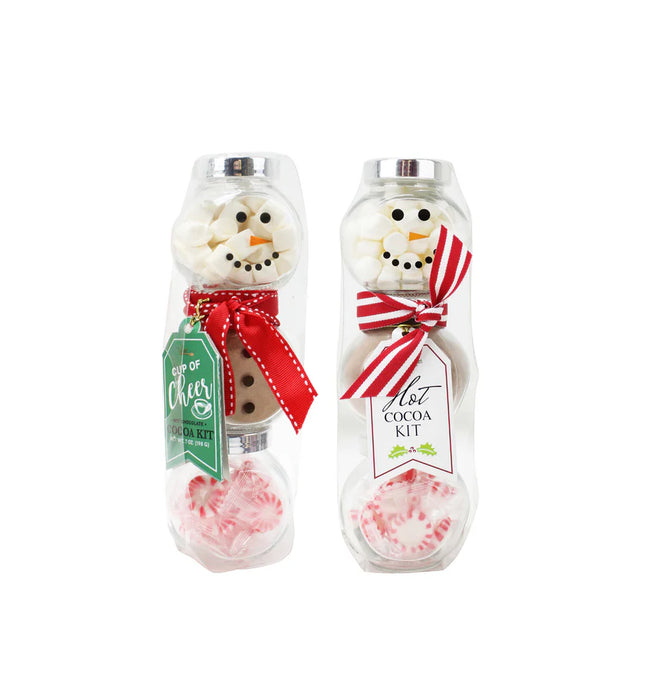 Snowman Jar Cocoa Set