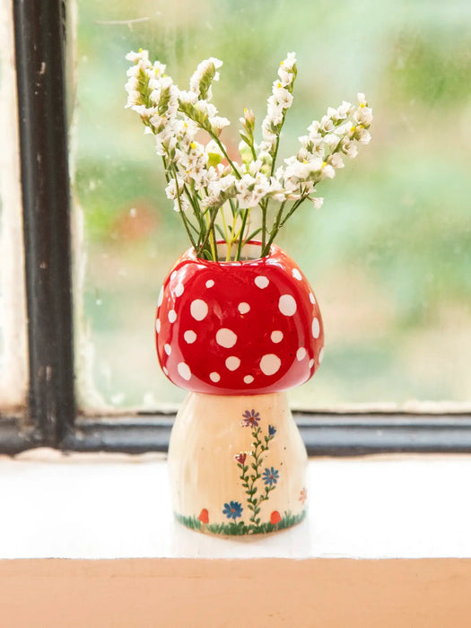 Cutest Little Mushroom Bud Vase