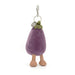 Jellycat Vivacious Vegetable Eggplant Bag Charm