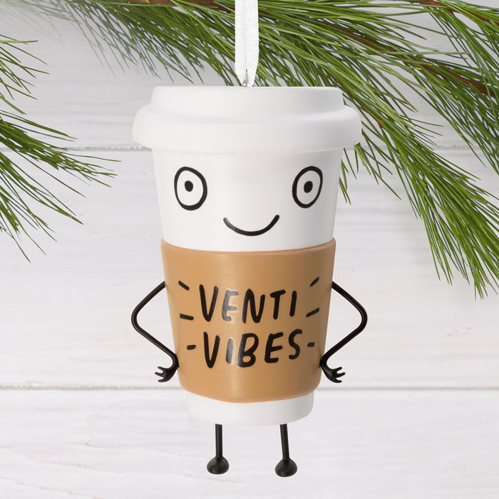 Venti Vibes Coffee Cup Hallmark Ornament