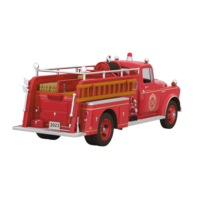 1956 Dodge Fire Engine 2023 Ornament With Light - 21st in the Fire Brigade Series