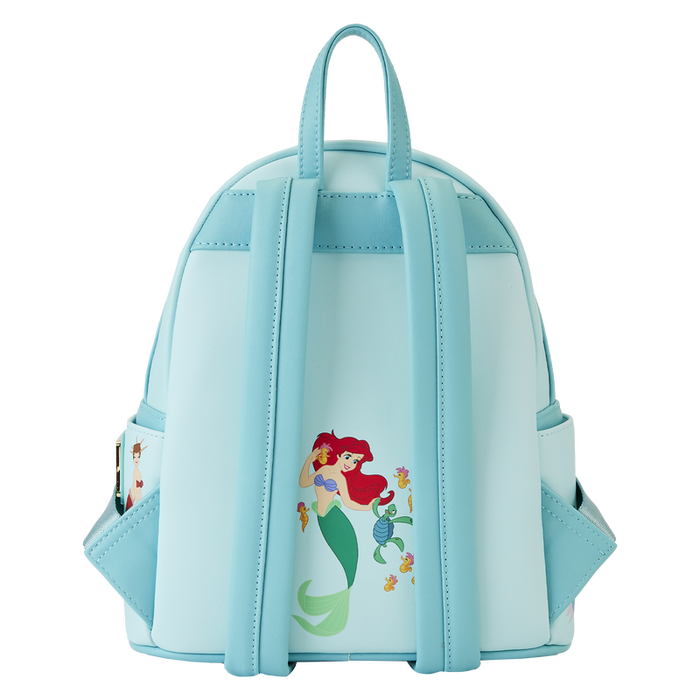 The Little Mermaid Ariel Princess Lenticular Mini Backpack by Loungefly