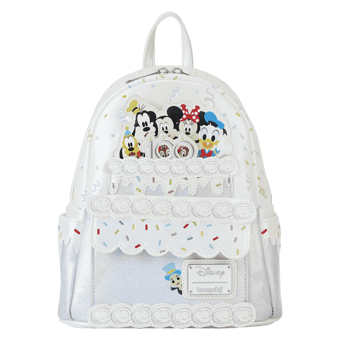 Disney100 Anniversary Celebration Cake Mini Backpack by Loungefly