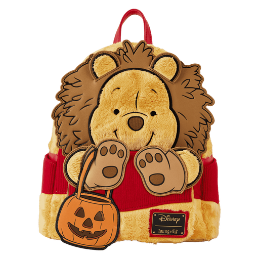 Winnie the Pooh Halloween Costume Plush Cosplay Mini Backpack by Loungefly