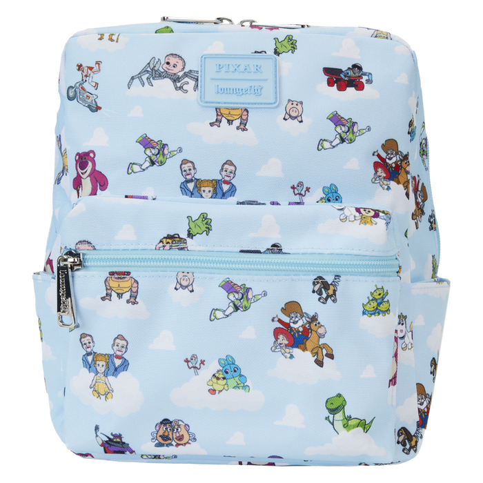 Toy Story Movie Collab All-Over Print Nylon Square Mini Backpack by Loungefly