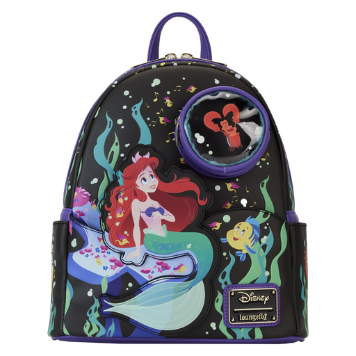 The Little Mermaid 35th Anniversary Life is the Bubbles Mini Backpack by Loungefly