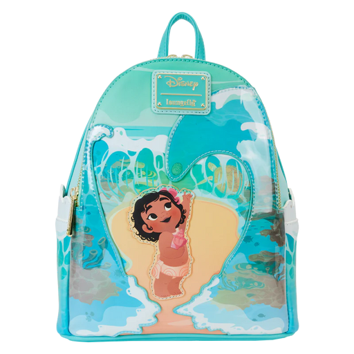 Young Moana Ocean Waves Glow Mini Backpack by Loungefly