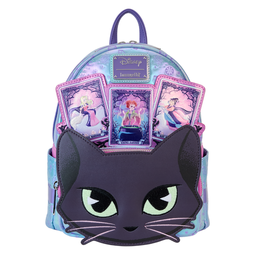 Hocus Pocus Tarot Card Binx Iridescent Mini Backpack by Loungefly Trudy s Hallmark