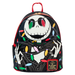 The Nightmare Before Christmas Jack Wrapped In Lights Light Up Glow Mini Backpack by Loungefly